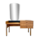 Teak dressing table 60s