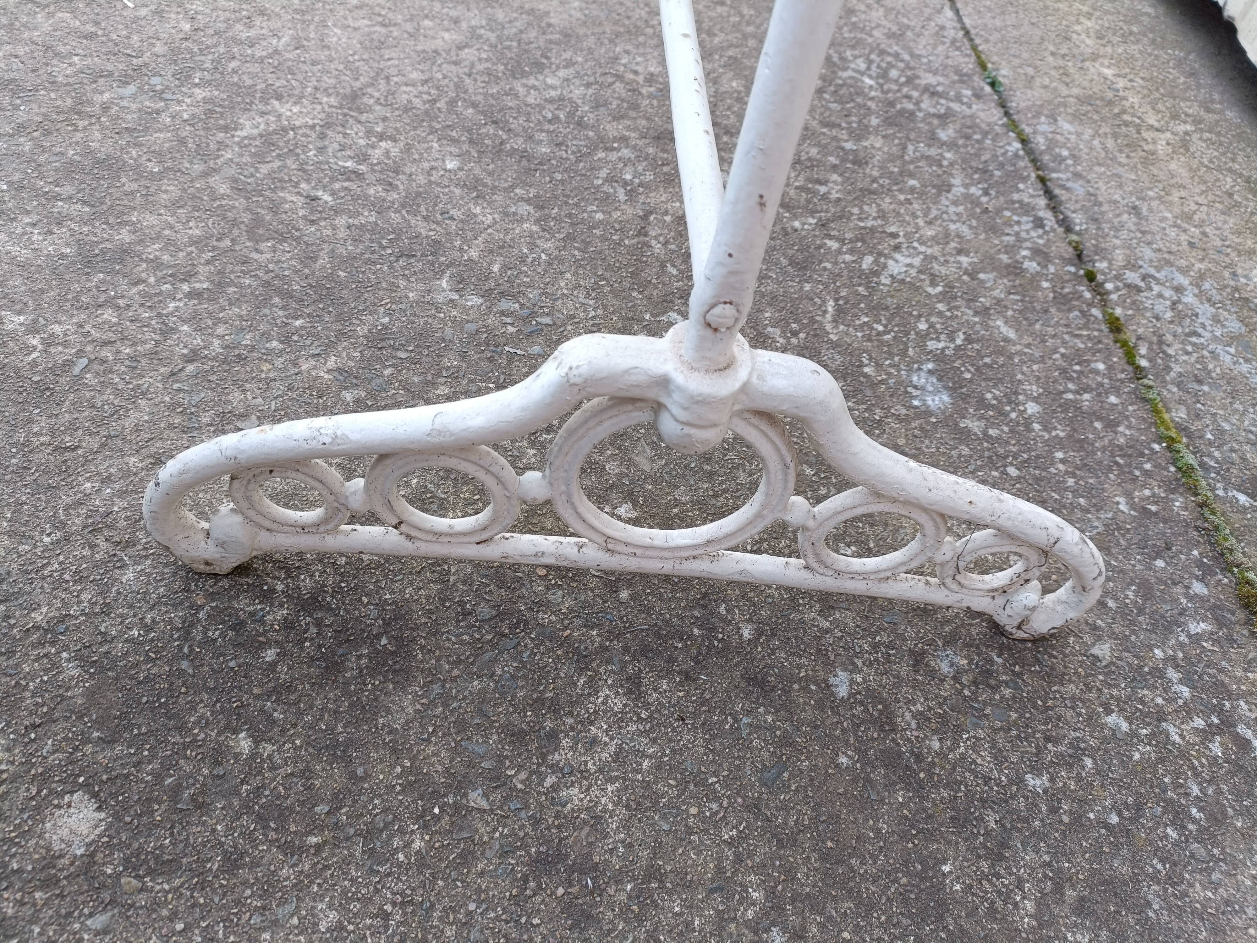 Wrought iron landau