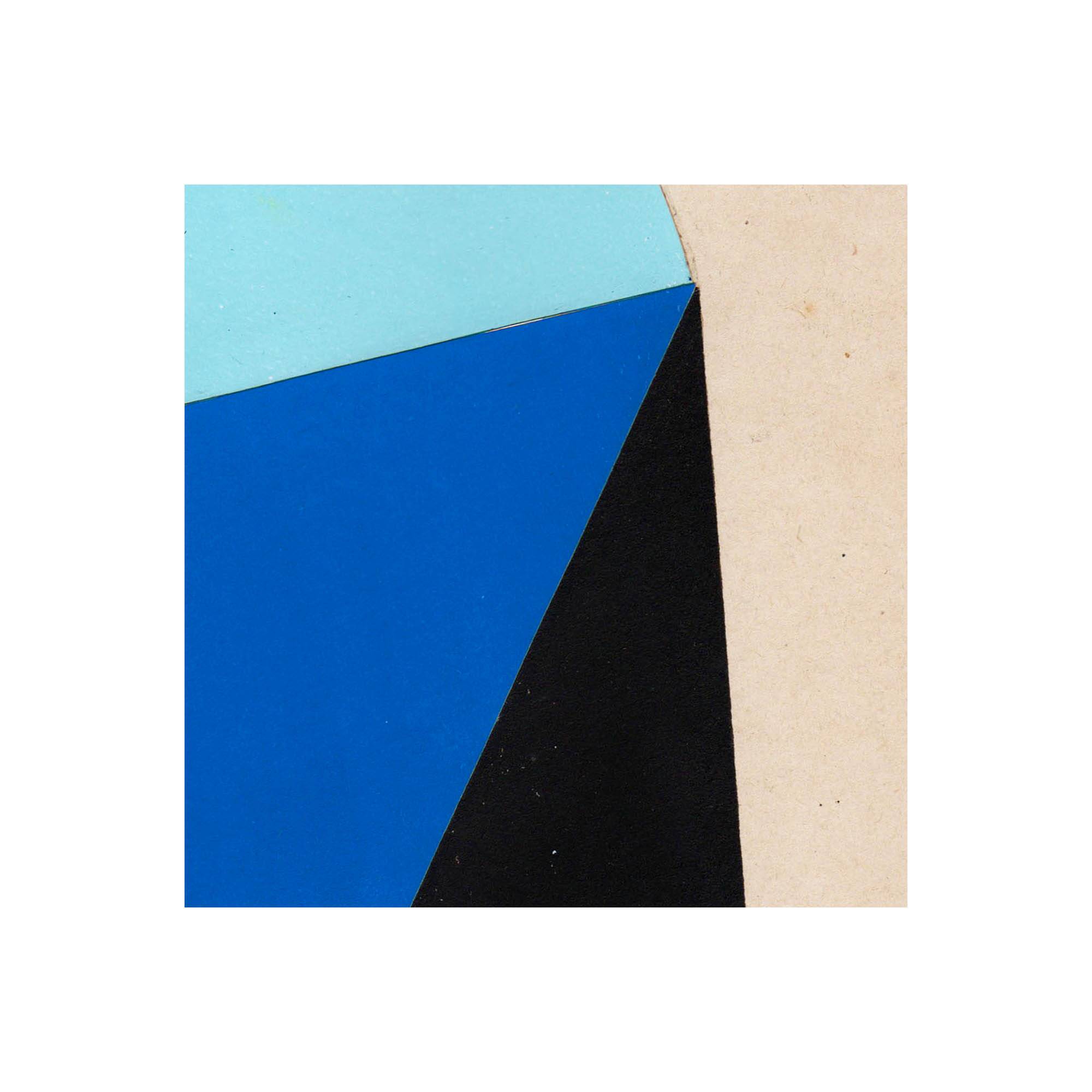 collage on old paper - JAC - signed Eawy