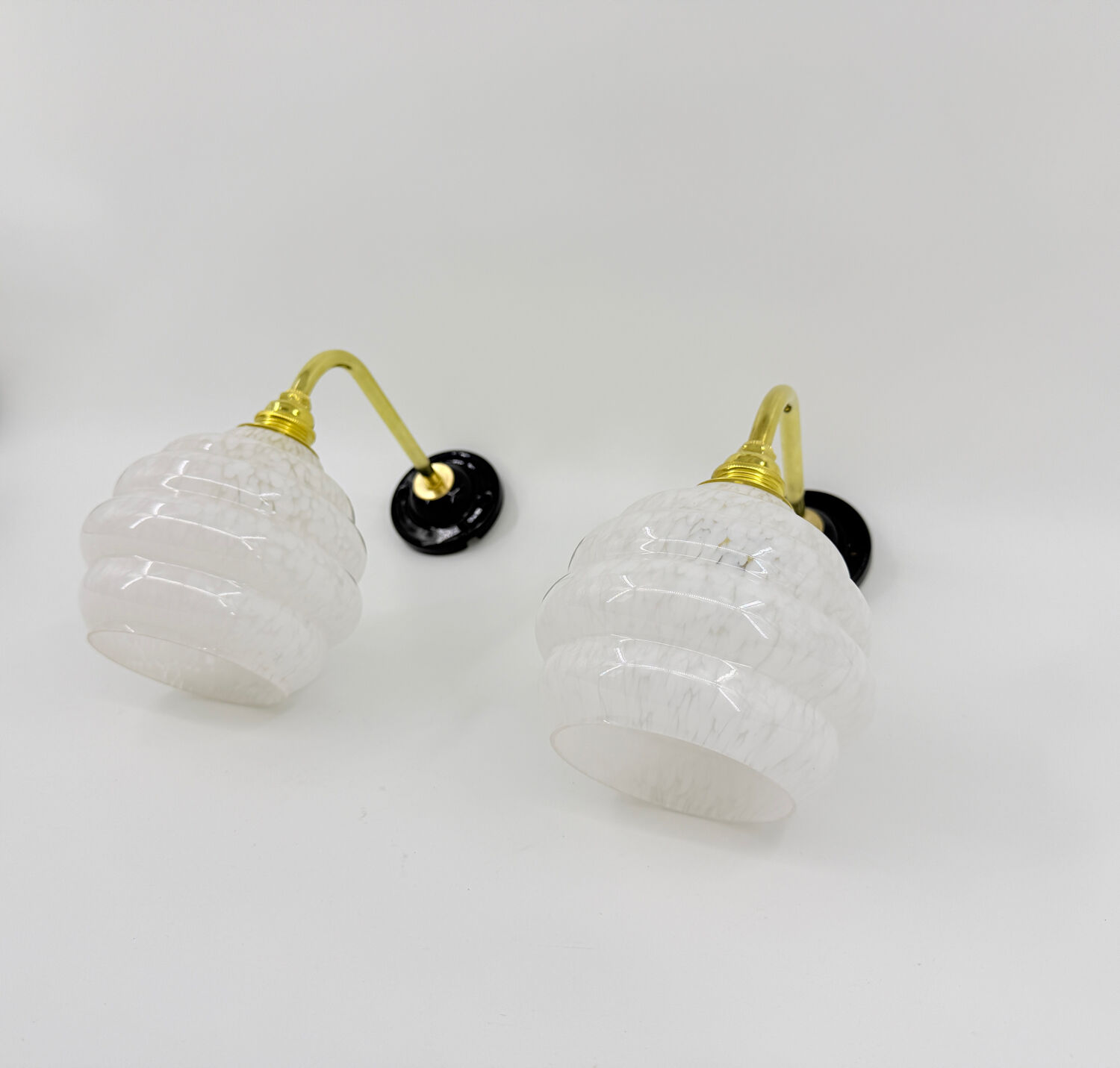 Swan neck wall lights