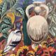 Gouache by Pierre Dubreuil (1891-1970) for Tuscan Garden
