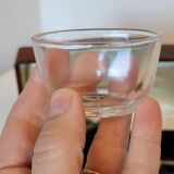 Pair of silver metal Orbrille salerons