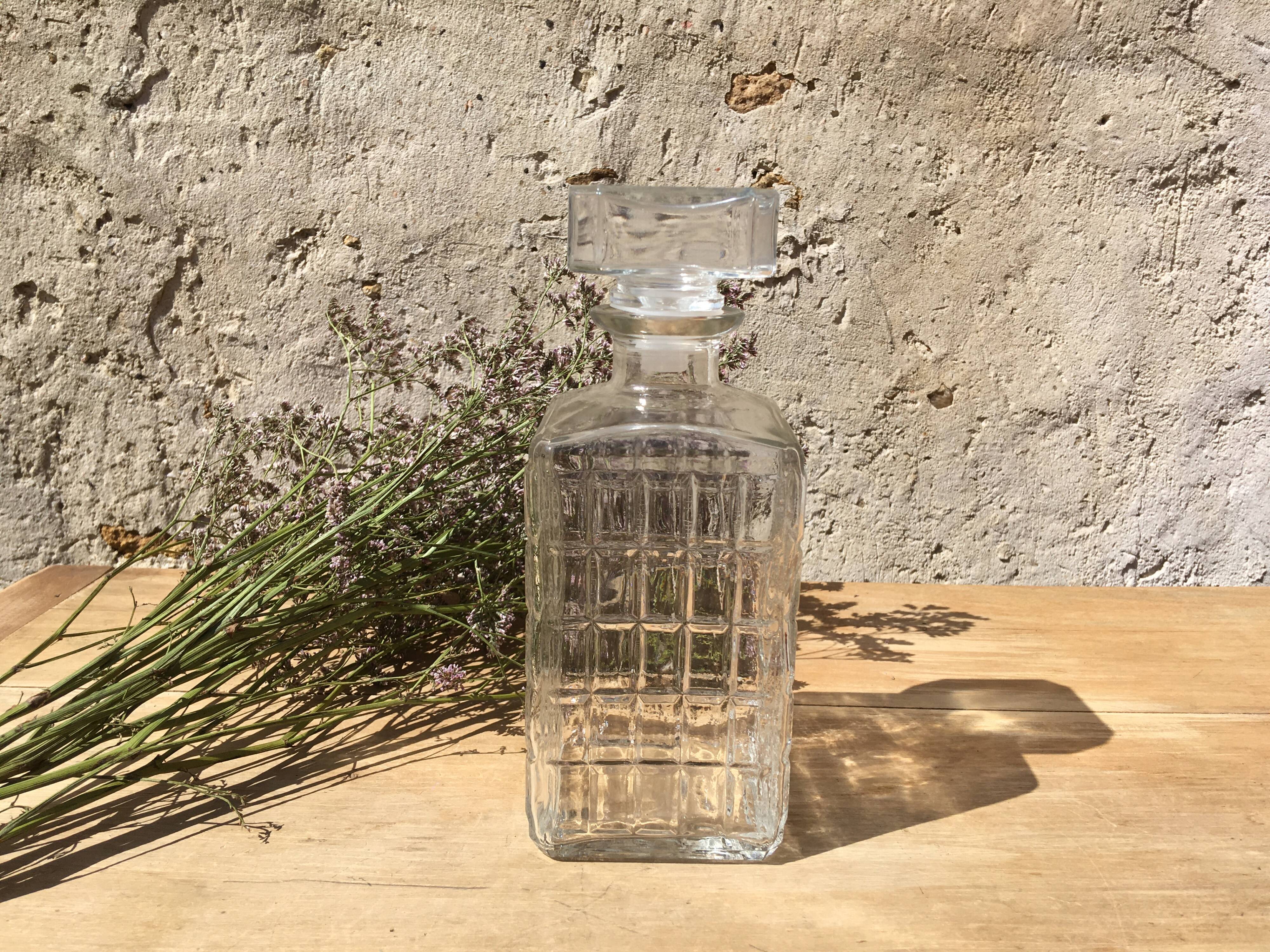 Vintage whiskey decanter