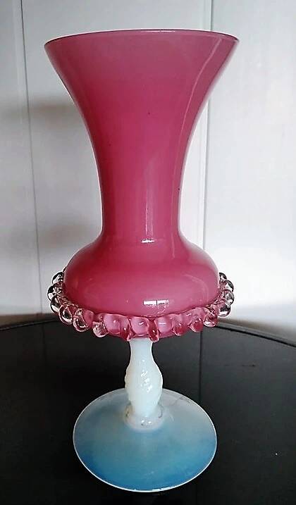 Murano opaline vase