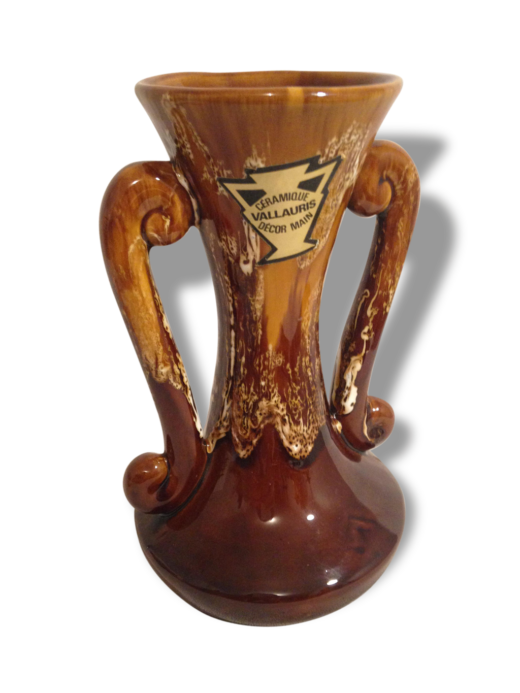 Vase Ancien VALLAURIS Numéroté 320 Céramique France Vintage Selency