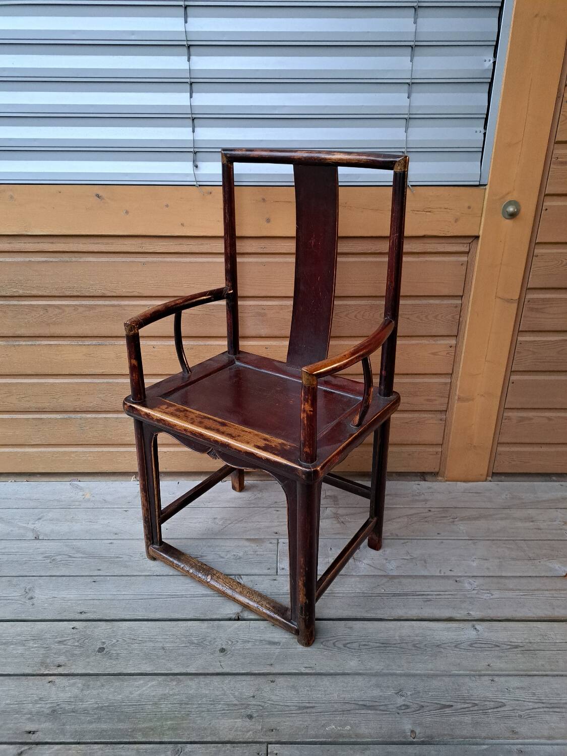 Pair of ancient Asian chairs