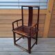 Pair of ancient Asian chairs