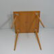 Square wooden table by Otto Bretschneider K.G.,1950
