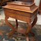 Worker end or back of sofa with inlaid decoration of period Charles X