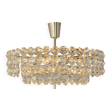 Lustre Bakalowits, Chrome and Crystal Glass, Austria, 1960s