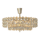 Lustre Bakalowits, Chrome and Crystal Glass, Austria, 1960s