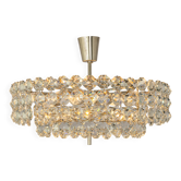 Lustre Bakalowits, Chrome and Crystal Glass, Austria, 1960s