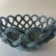 Round braided ceramic bowl by Pichon Uzés