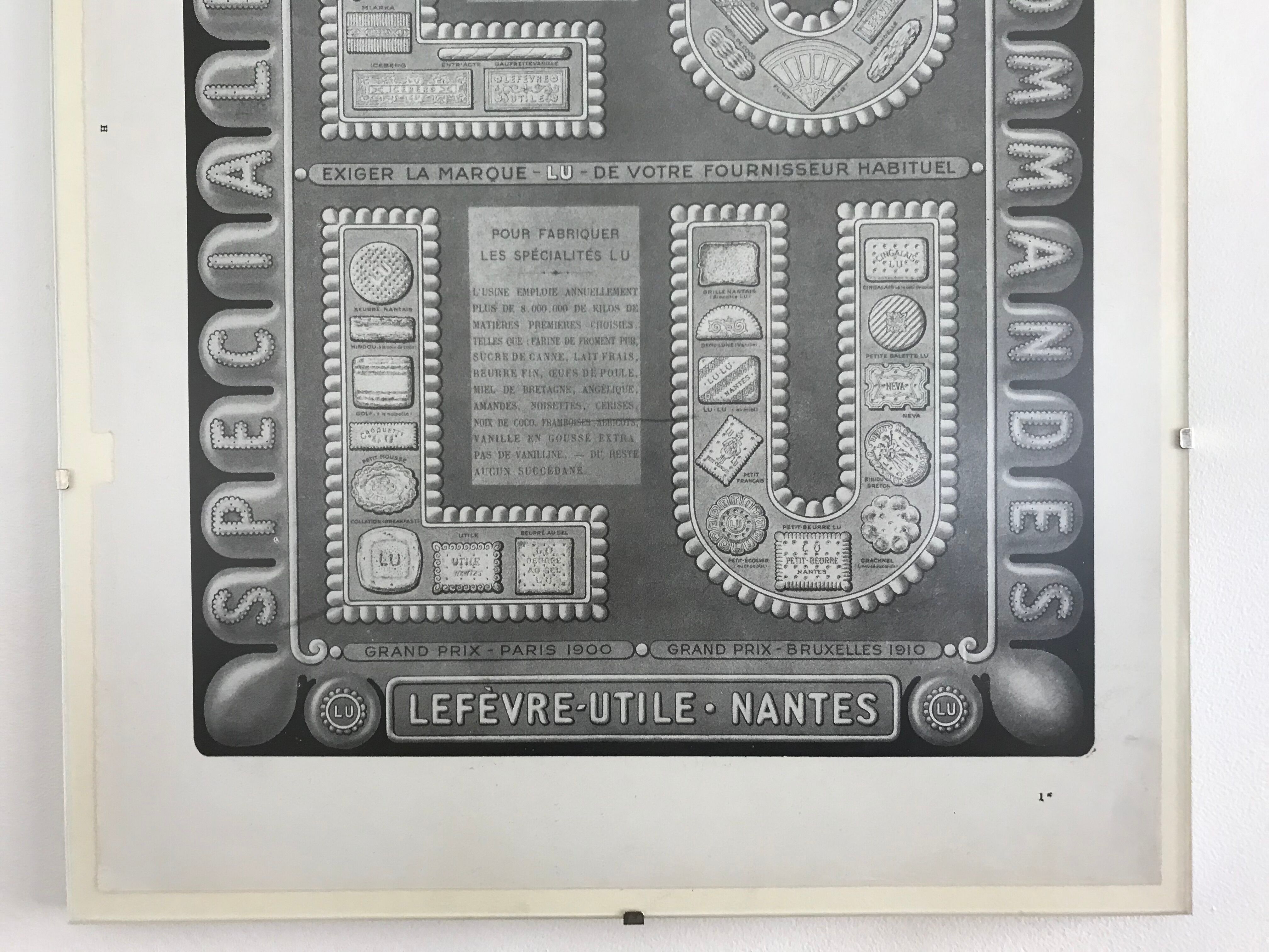 Advertising poster LU 1931