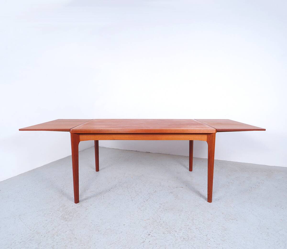 Extendable Dining Table by Henning Kjærnulf for Vejle Mobelfabrik, Denmark, 1960s
