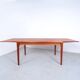 Extendable Dining Table by Henning Kjærnulf for Vejle Mobelfabrik, Denmark, 1960s