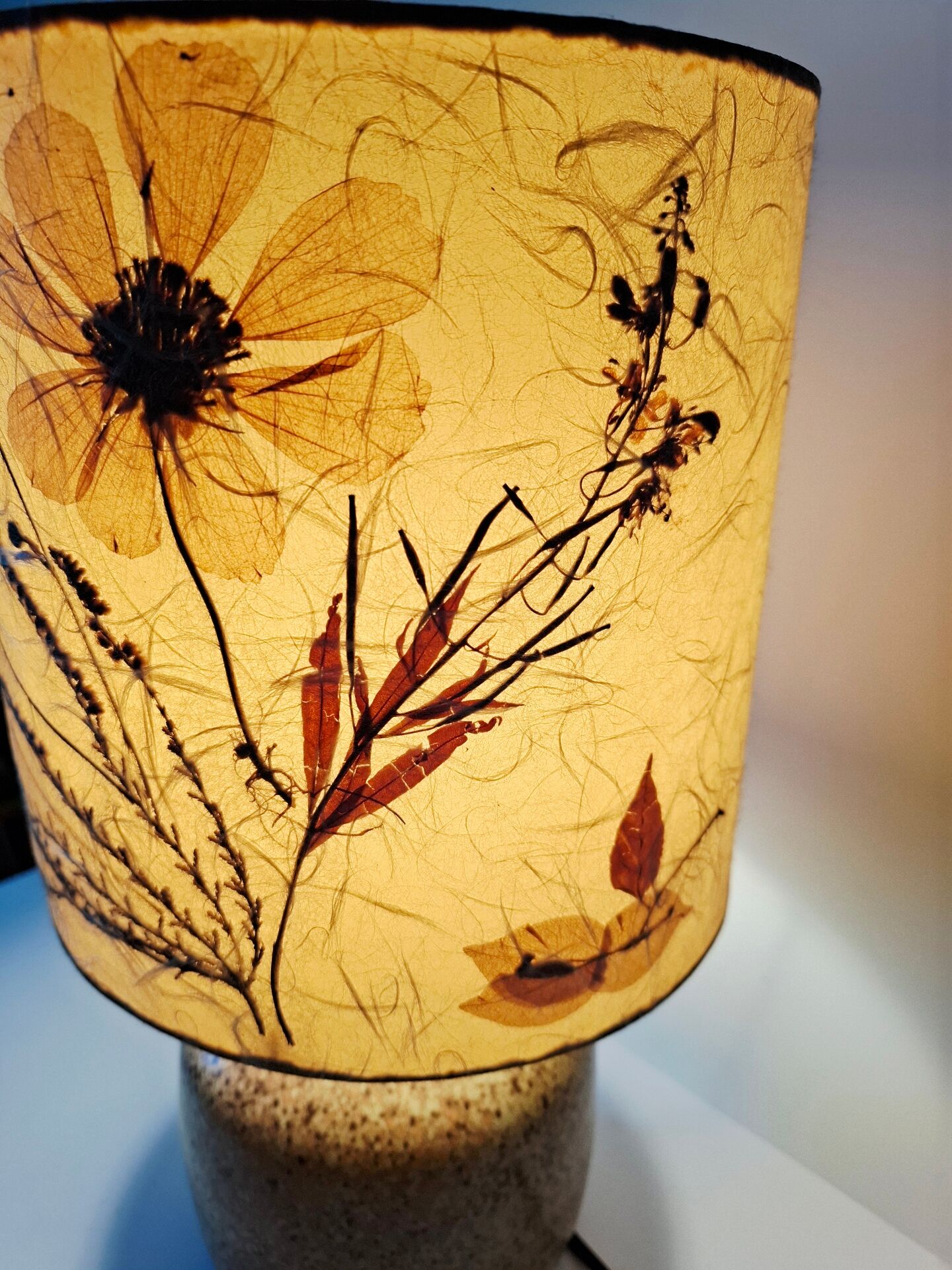 Vintage ceramic lamp