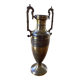 Amphora, large Napoleon III vase in brass.