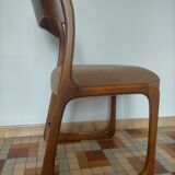 Scandinavian baumann sleigh chairs