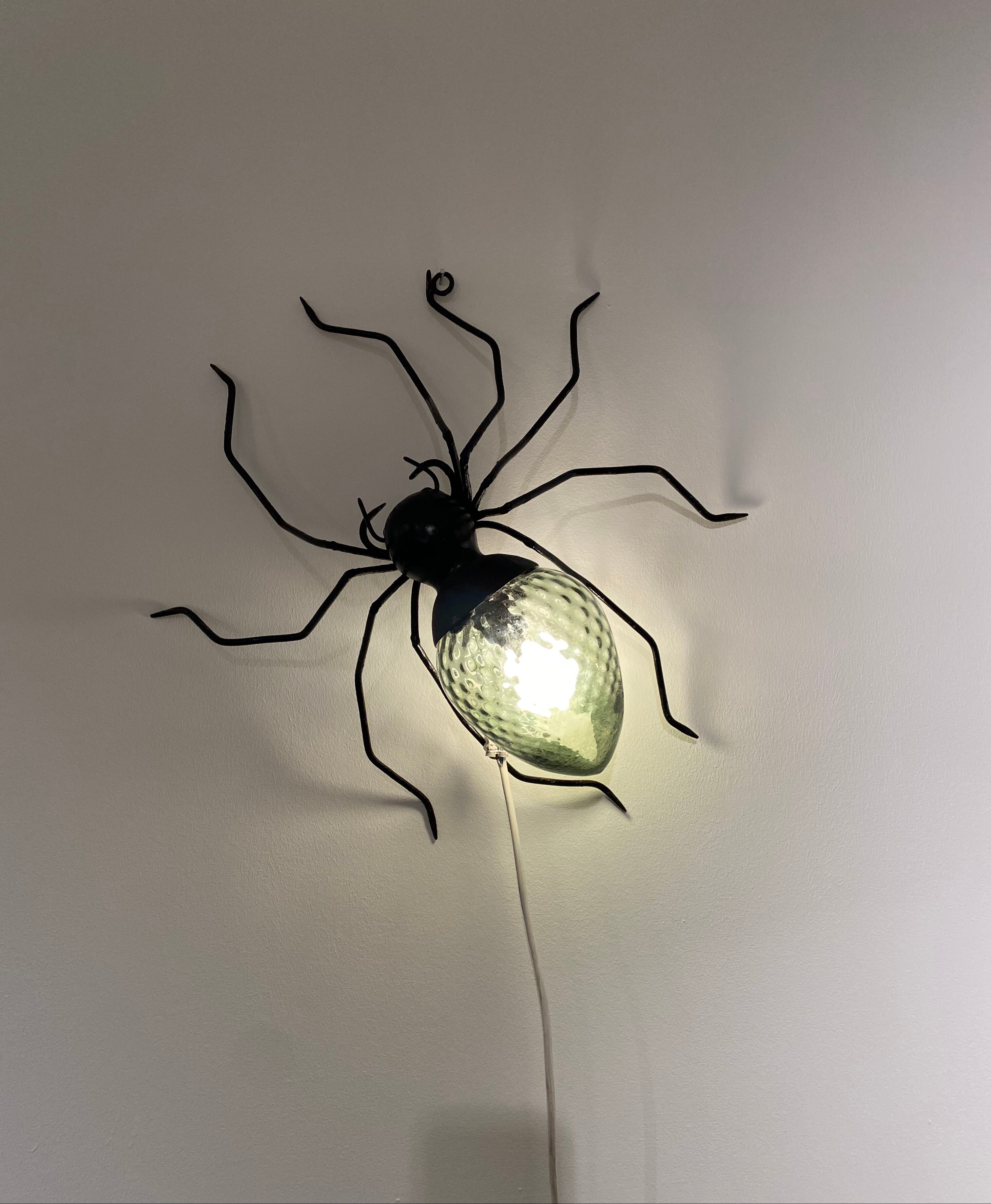 Italian wall lamp Spider 50's