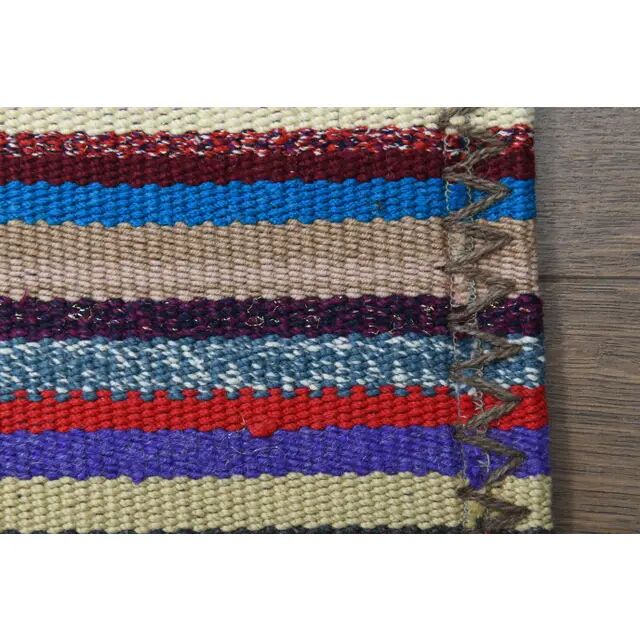 1970s vintage Turkish Oushak handmade wool cotton pink runner rug 88x477