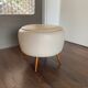 Pouf scandinave vintage de FM Møbler, années 1950