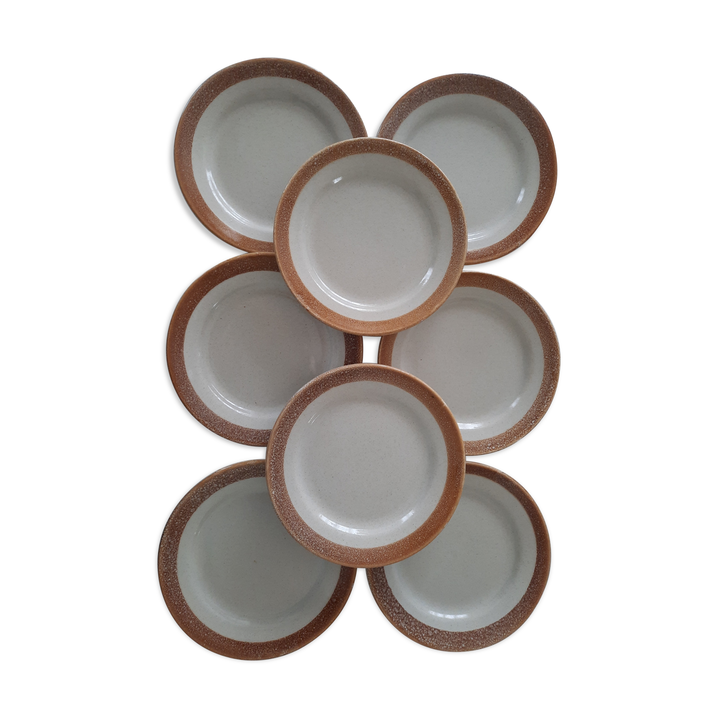 Lot of 8 st Clement sandstone plates