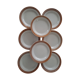 Lot of 8 st Clement sandstone plates