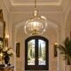 Amazing Art Decò Clear Murano Glass Chandelier by Seguso, 1940s