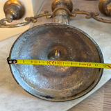 Big bronze candleholder