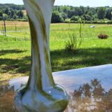 Vase in opaline