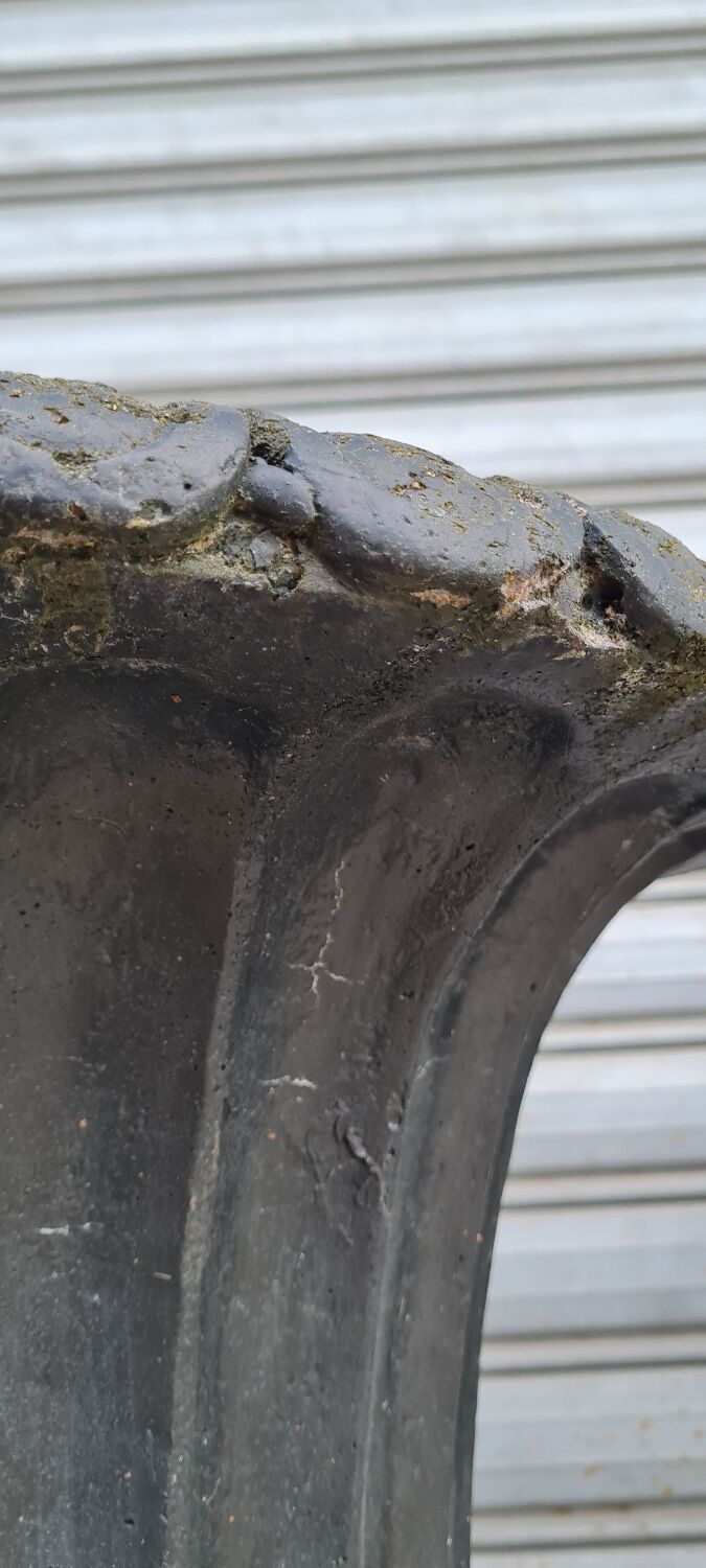 Pair of Medici stone planters circa 1920