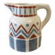 Pichet faïence de longwy - art déco -
