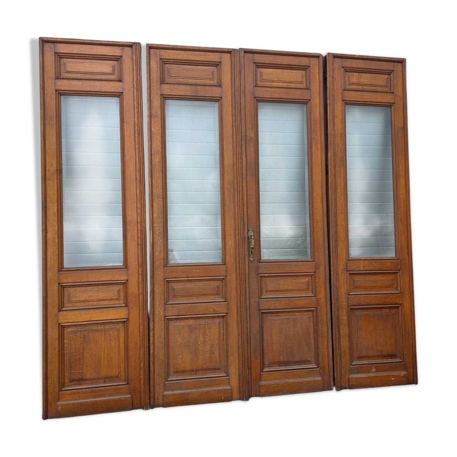 4 solid oak partition doors (high quality)
