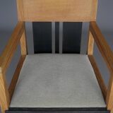 Oak Dutch Art Deco Armchair by Cor Alons for Winterkamp & van Putten