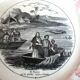 4 assiettes ‘parlantes’ Sarreguemines Les Saintes et Saints