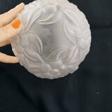 Art Deco ball pendant light