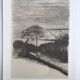 Set of 4 original lithographs by Pierre Skira, 1978. Water