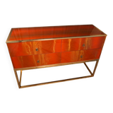 Maison JANSEN Commode en laque nuagée vers 1970