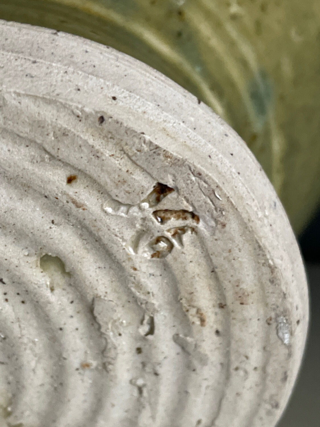 Vase vintage grès La Borne