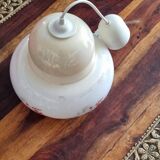 Suspension in opaline glass from the 60s-70s.