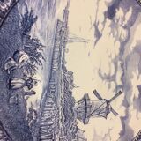 Flat in faïence Boch - Delft