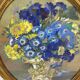 Still life with flowers by Georges Ritleng (1875-1972)