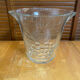 Champagne bucket chiller crescendo glass mould decor grape wine
