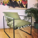 Armchair metal fabrics