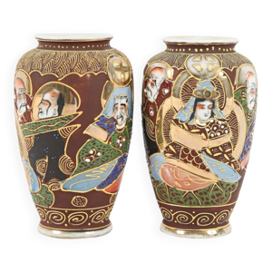 Paire de vase satsuma