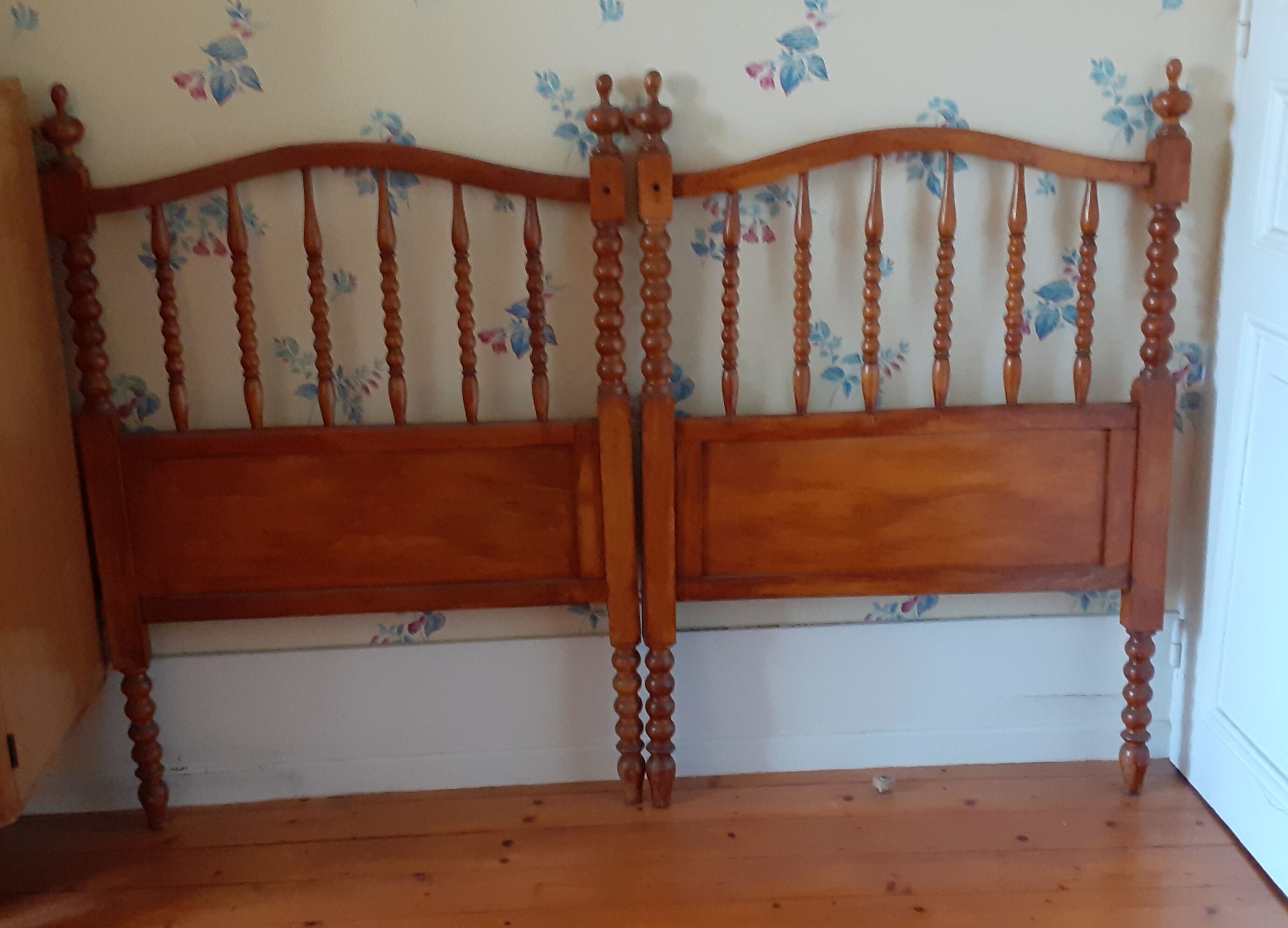 Antique cherry cot