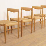 4 x dining chair | Bramin | H.W. Klein | Soaped oak | Restored
