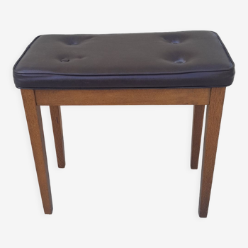 Scandinavian piano stool or chest