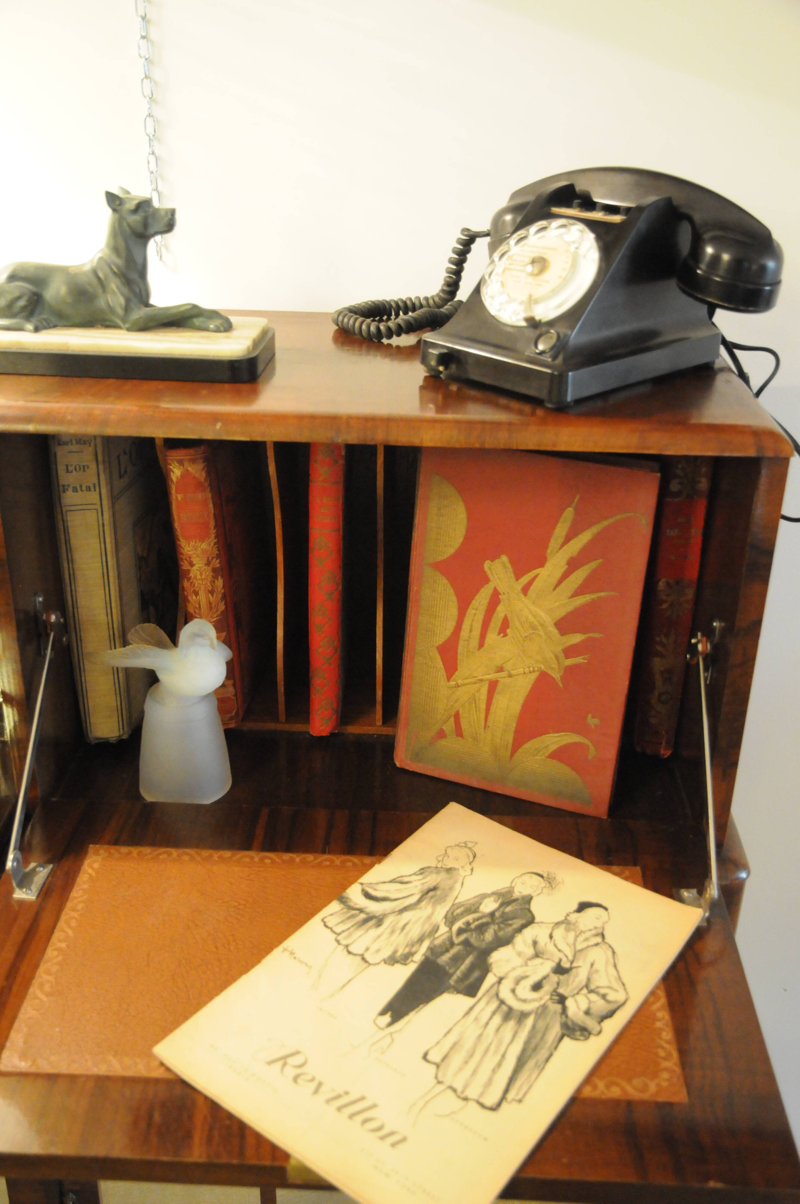 Showcase / Secretary / teak "Turnidge" art deco buffet